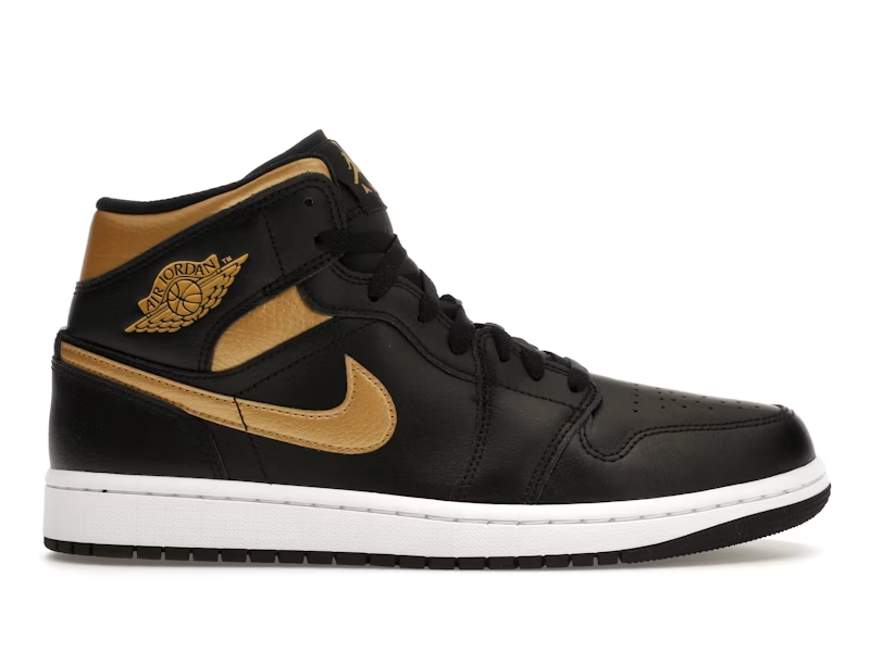 Mid Black Metallic Gold