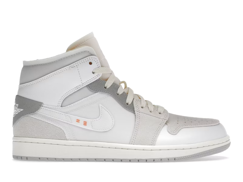 Mid Inside Out White Grey