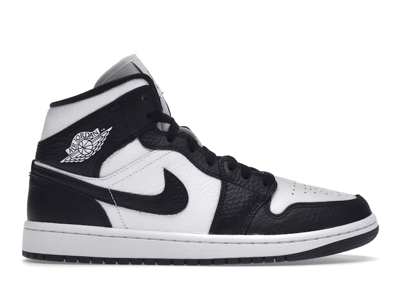 Mid Split Black White