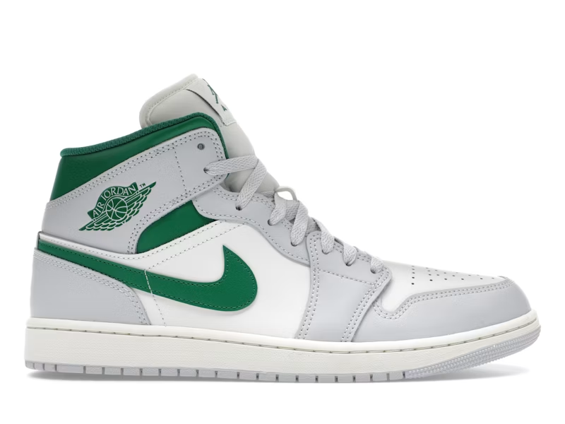 Mid White Pure Platinum Pine Green
