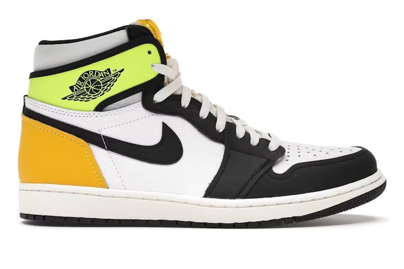 White Black Volt University Gold