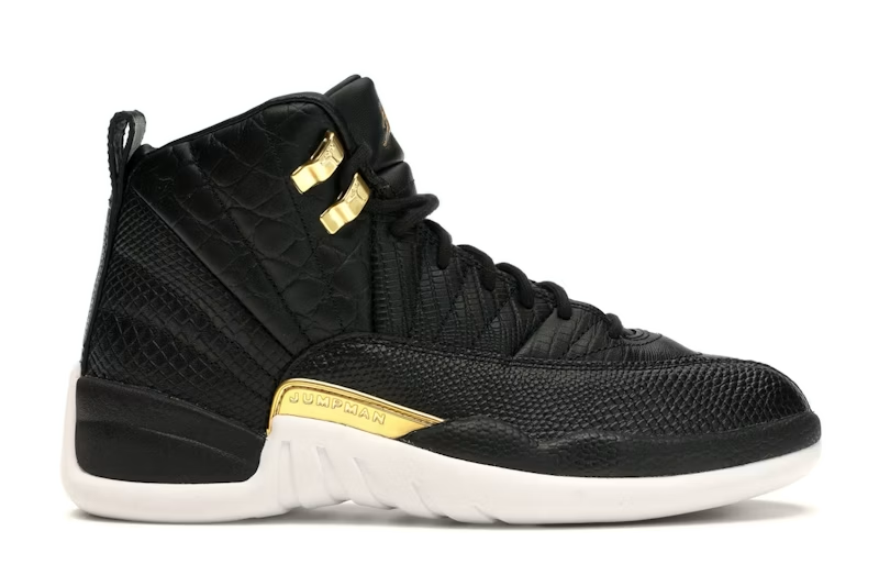 Black Metallic Gold White W