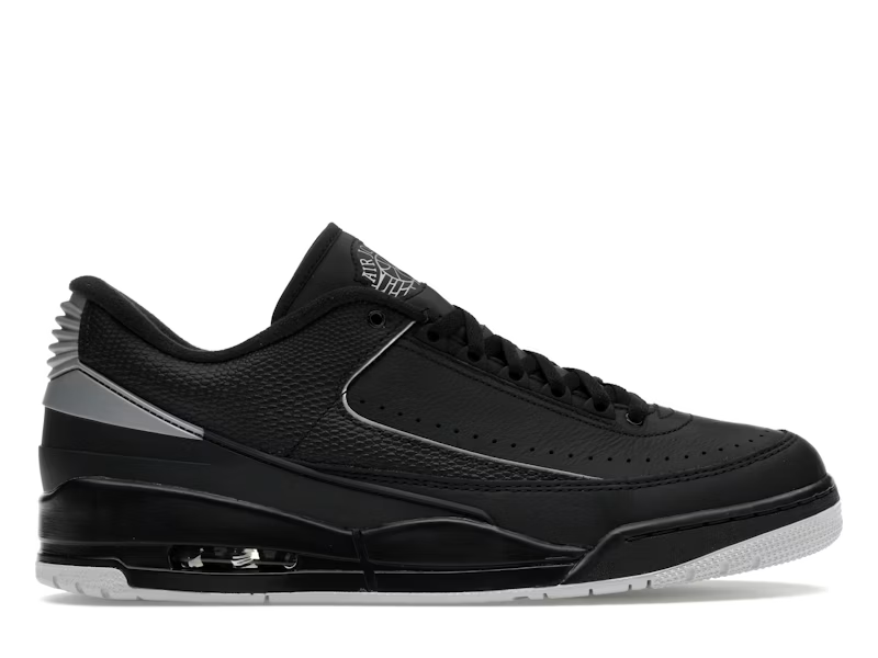 3 Black Metallic Silver