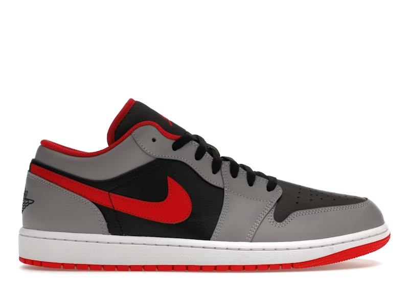 Low Black Light Smoke Grey Gym Red