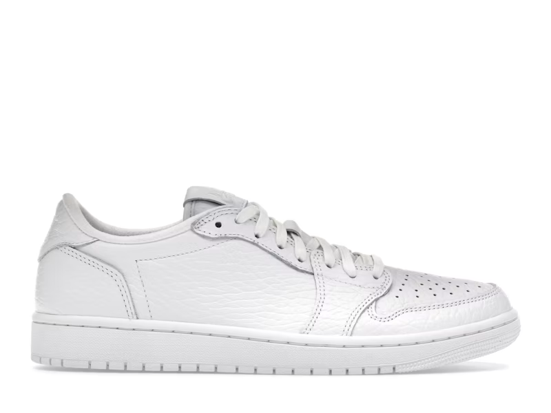 Swooshless Triple White 2025