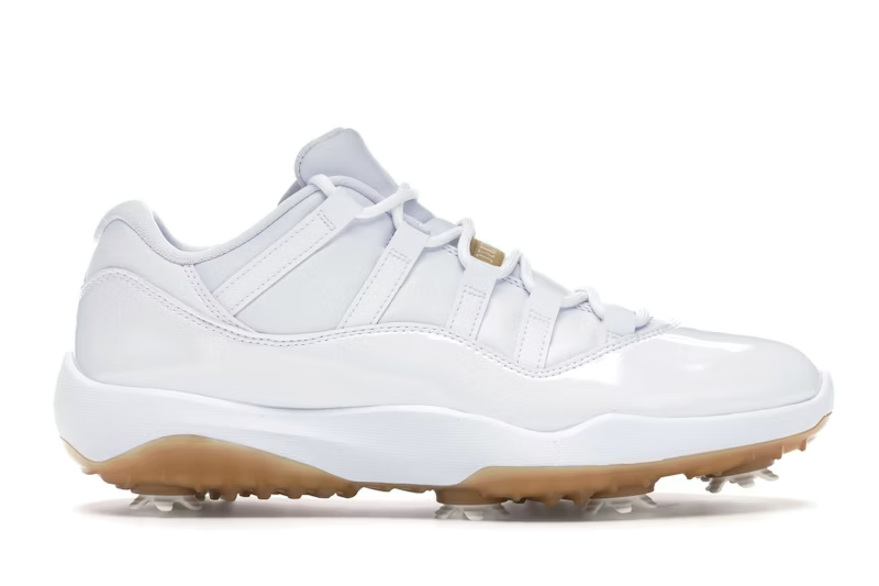 Golf White Metallic Gold